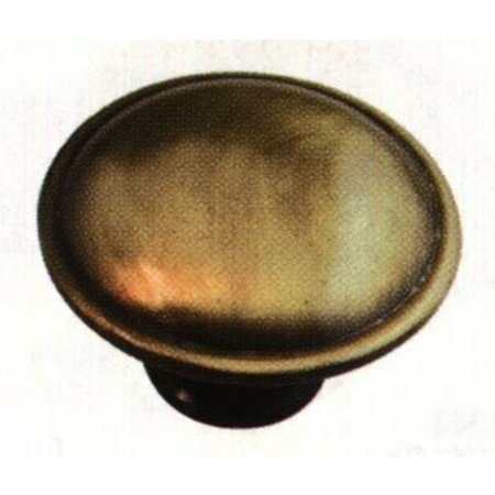 ULTRA HARDWARE KNOB CABNT 1-1/4 ANT BRASS 41660